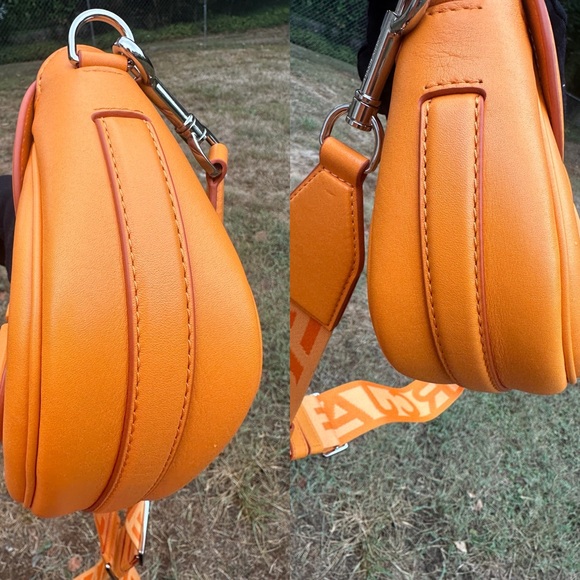 Marc Jacobs crossbody w/ COA The Covered J Marc Small Saddle Bag w/ dust bag - Picture 11 of 14